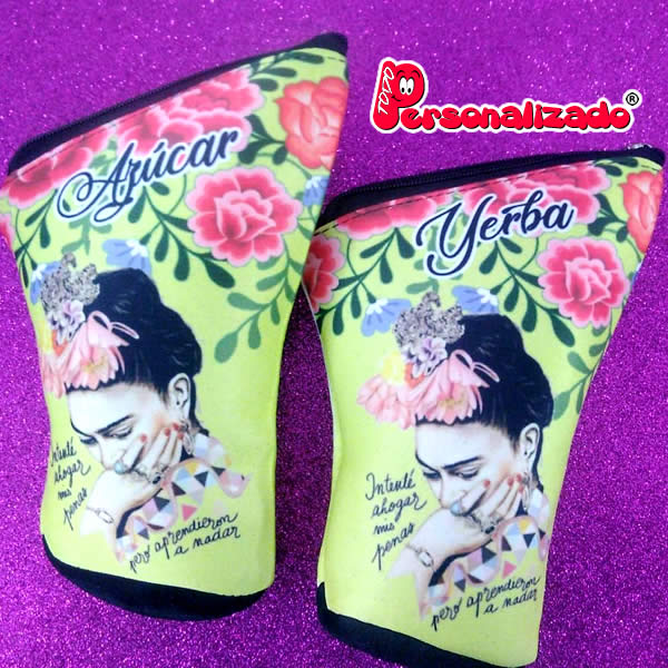 Yerbera Azucarera Símil Neoprene